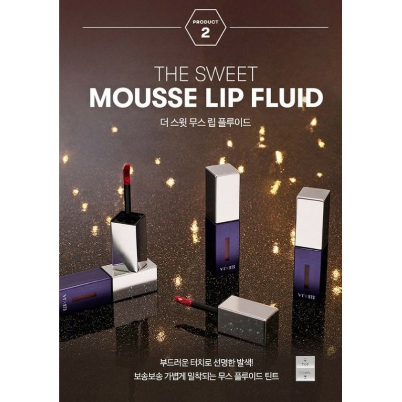 Bộ Trang Điểm VT X BTS, The Sweet Special Edition Set Gồm Cuhsion Và 2 Son Tint | BigBuy360 - bigbuy360.vn