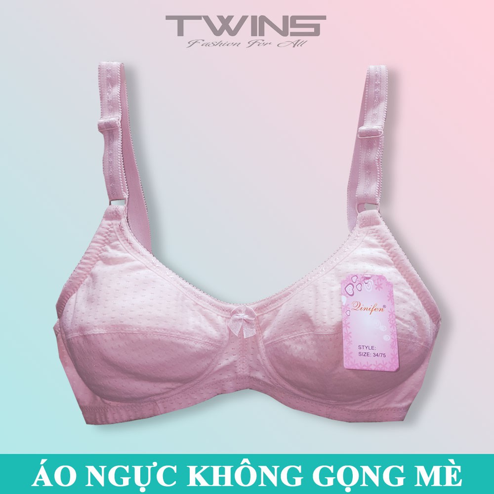 Áo ngực không gọng nữ chất cotton mút mỏng mềm mịn thông hơi bigsize ôm nguyên ngực size 34-36-38-40-42 (áo mè)
