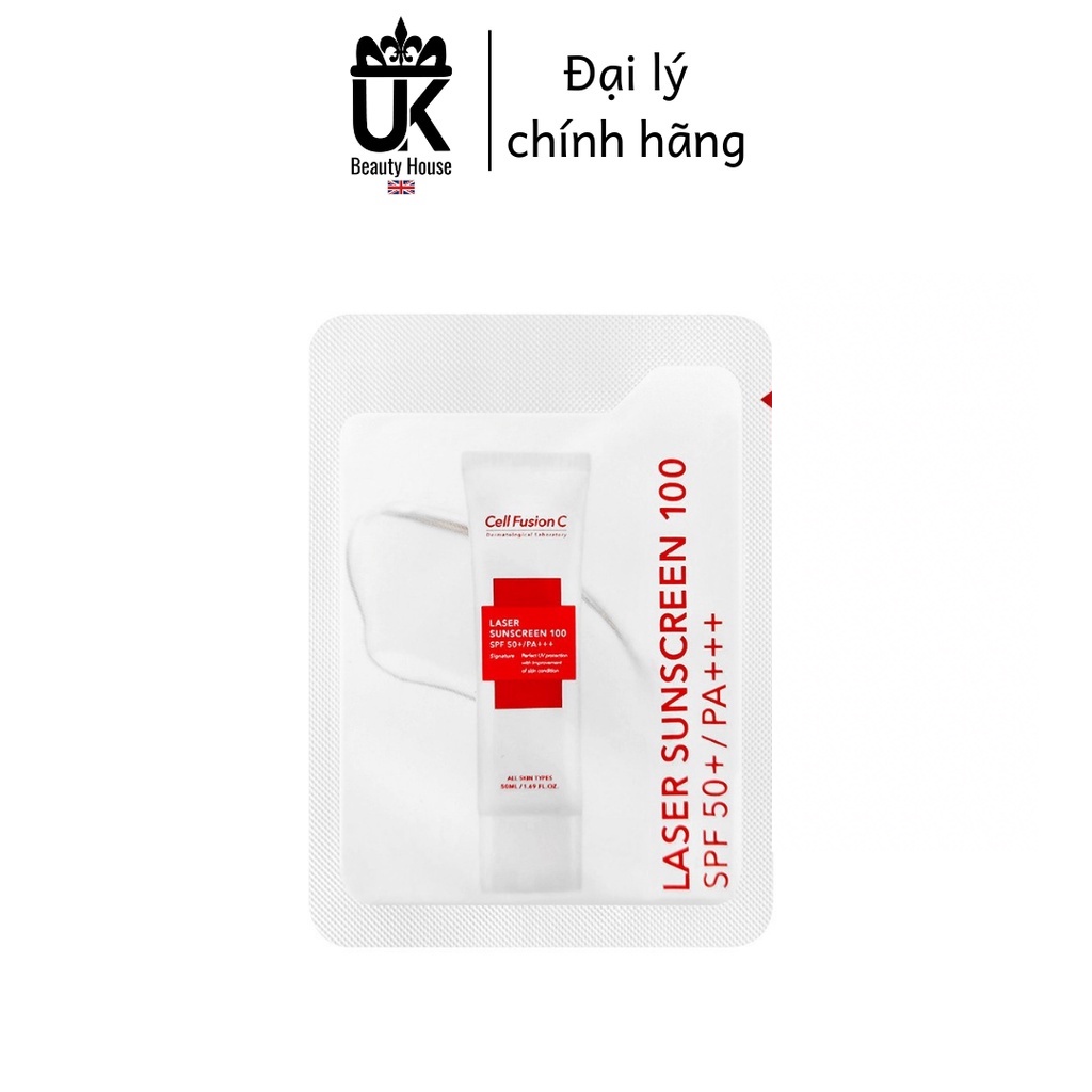 (Sample 1.2g - ngẫu nhiên) Kem chống nắng Cell Fusion C Sunscreen 100 SPF50+/PA+++ | BigBuy360 - bigbuy360.vn