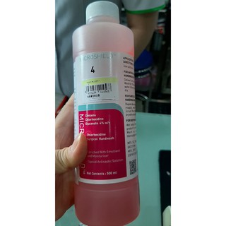 DUNG DỊCH RỬA TAY SÁT KHUẨN MICROSHIELD 4 (500ML)