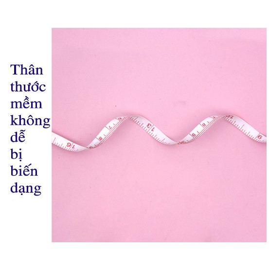 Thước dây đo, thước dây may đồ 1m50/60' có cuộn hộp nút bấm thu tự động tiện ích