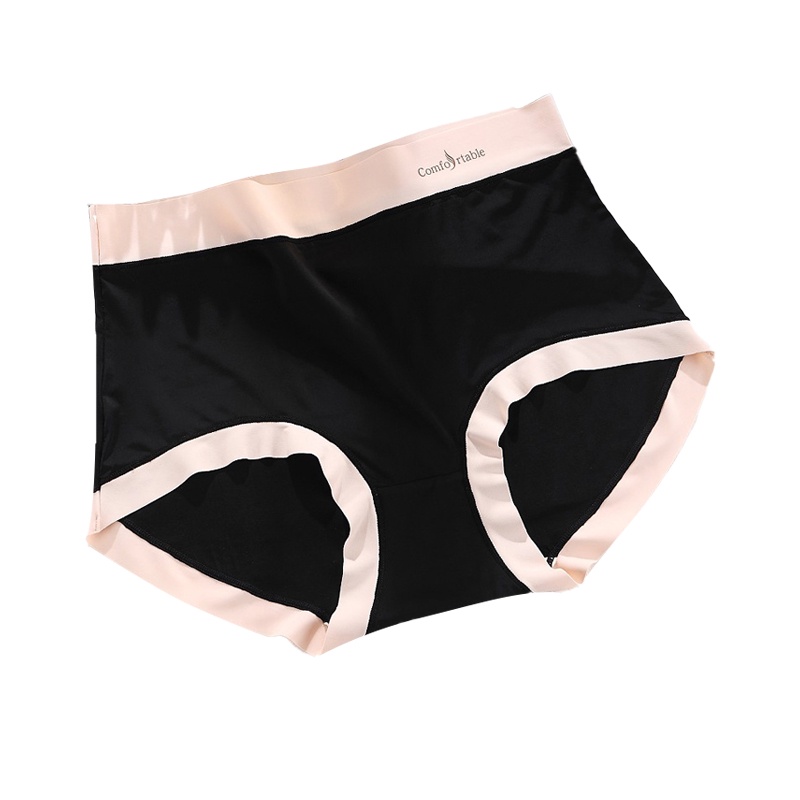 Quần lót ZXYOUPING vải lụa lạnh không đường may chất lượng cao size lớn XL-3XL