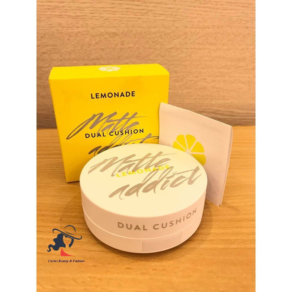 Phấn Nước Lemonade Matte Addict Cushion 15g .#A02 #A01  Natural | BigBuy360 - bigbuy360.vn