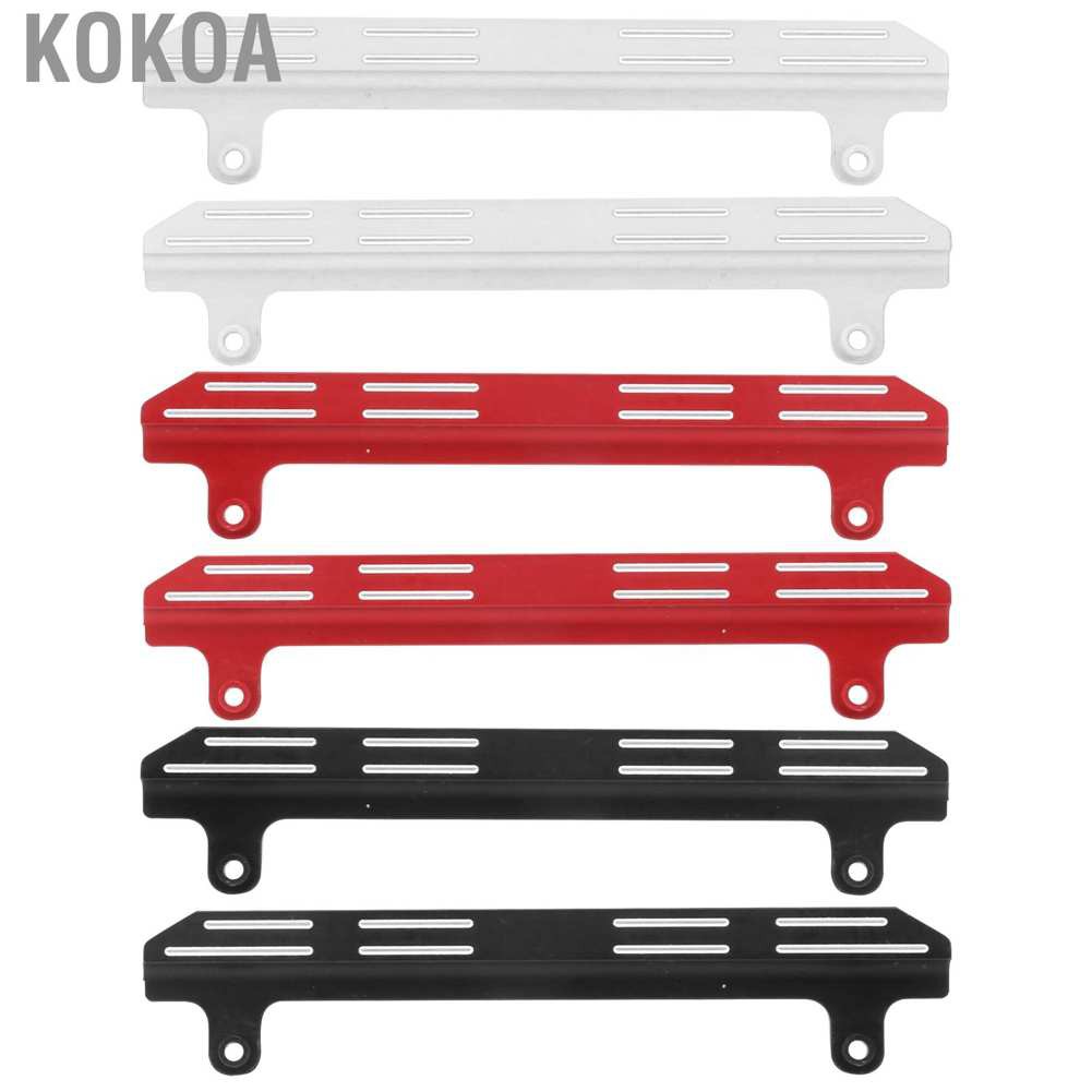 Kokoa RC Side Pedal Aluminum Alloy Plate Replacement for XIAOMI JIMNY 1/16 Car