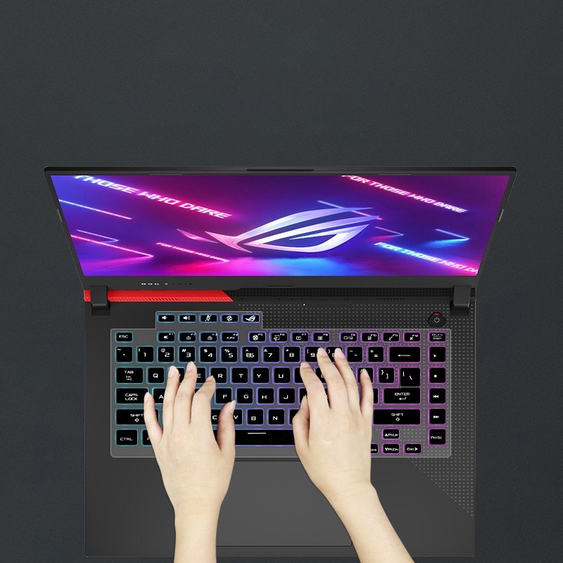 Miếng Dán Bảo Vệ Bàn Phím Máy Tính Asus ROG Strix G15 G513 G513Q G513x G513QM G513QR G513QY G 15 2021 15.6 Inch