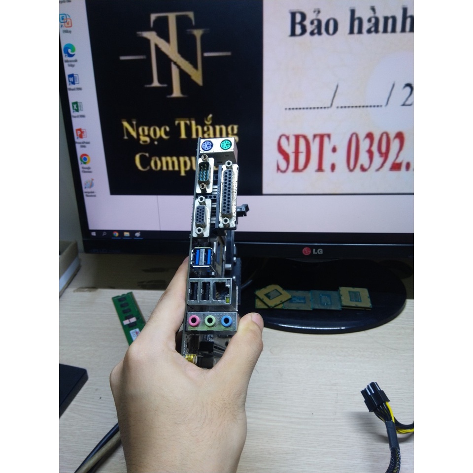Main Gigabyte H81M-DS2 zin .  .Main chính hãng bóc máy văn phòng,quán net
