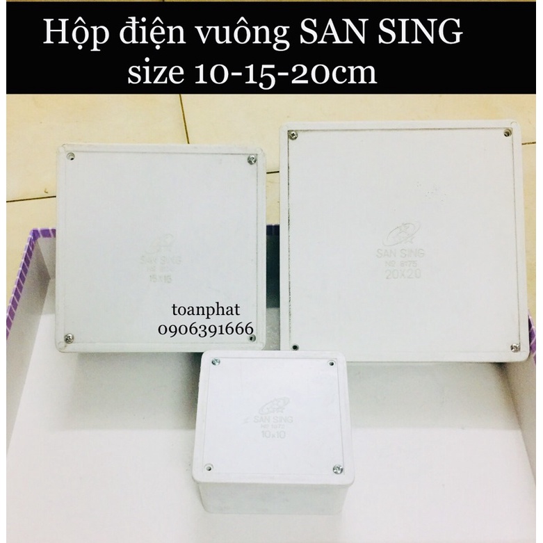 Hộp vuông 15-20 SAN SING