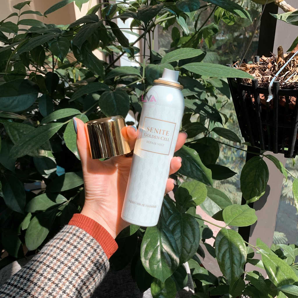Xịt khoáng sáng da Senite Golden Cell Repair Mist 120ml | BigBuy360 - bigbuy360.vn