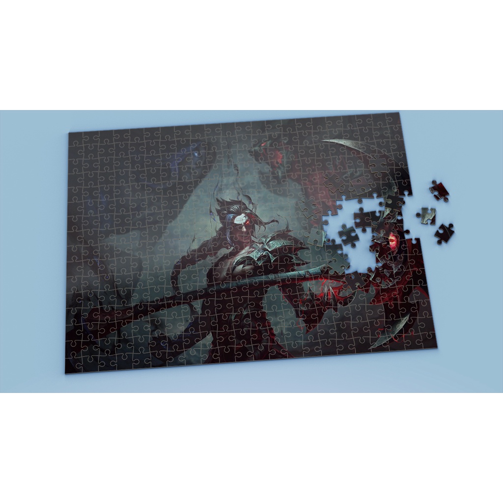 League of Legends Tranh ghép hình KAYN - Mẫu 1 - Nhận in theo yêu cầu