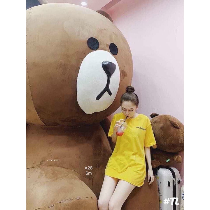 Áo Thun Nữ Form Rộng Giấu Quần , Chất Mát Không Xù Siêu Đẹp