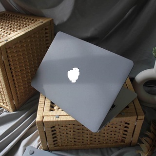 Case ,Ốp Mácbook Màu Xám Đủ Dòng (Tặng Kèm Nút Chống Bụi + Chống gãy đầu dây sạc )