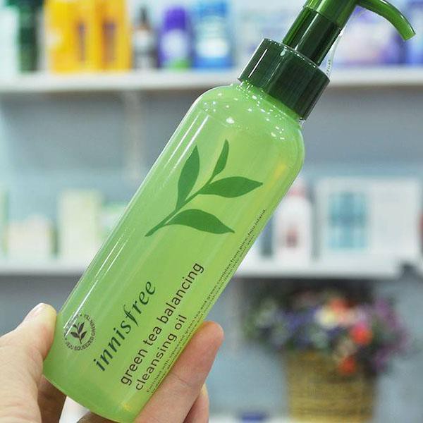 Dầu Tẩy Trang Trà xanh Innisfree Green Tea Balancing Cleansing Oil