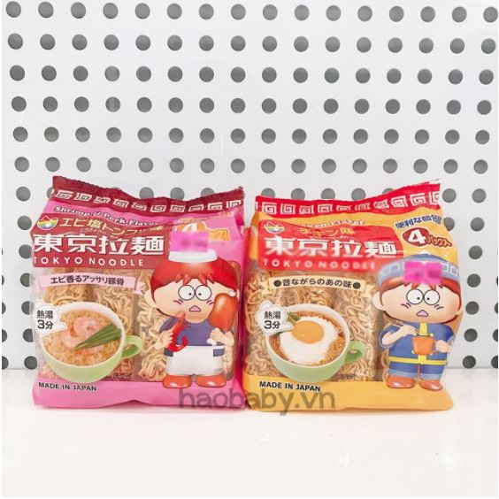 [Haobaby shop] Mì ăn liền Tokyo Ramen Nhật Bản cho bé