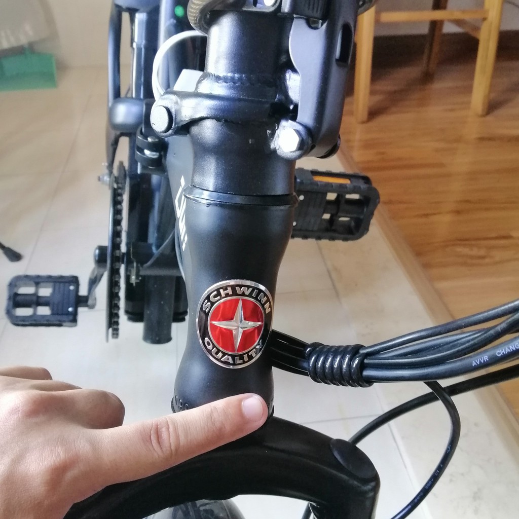 Miếng dán trang trí khung xe đạp leo núi bằng kim loại mềm chống thấm nước