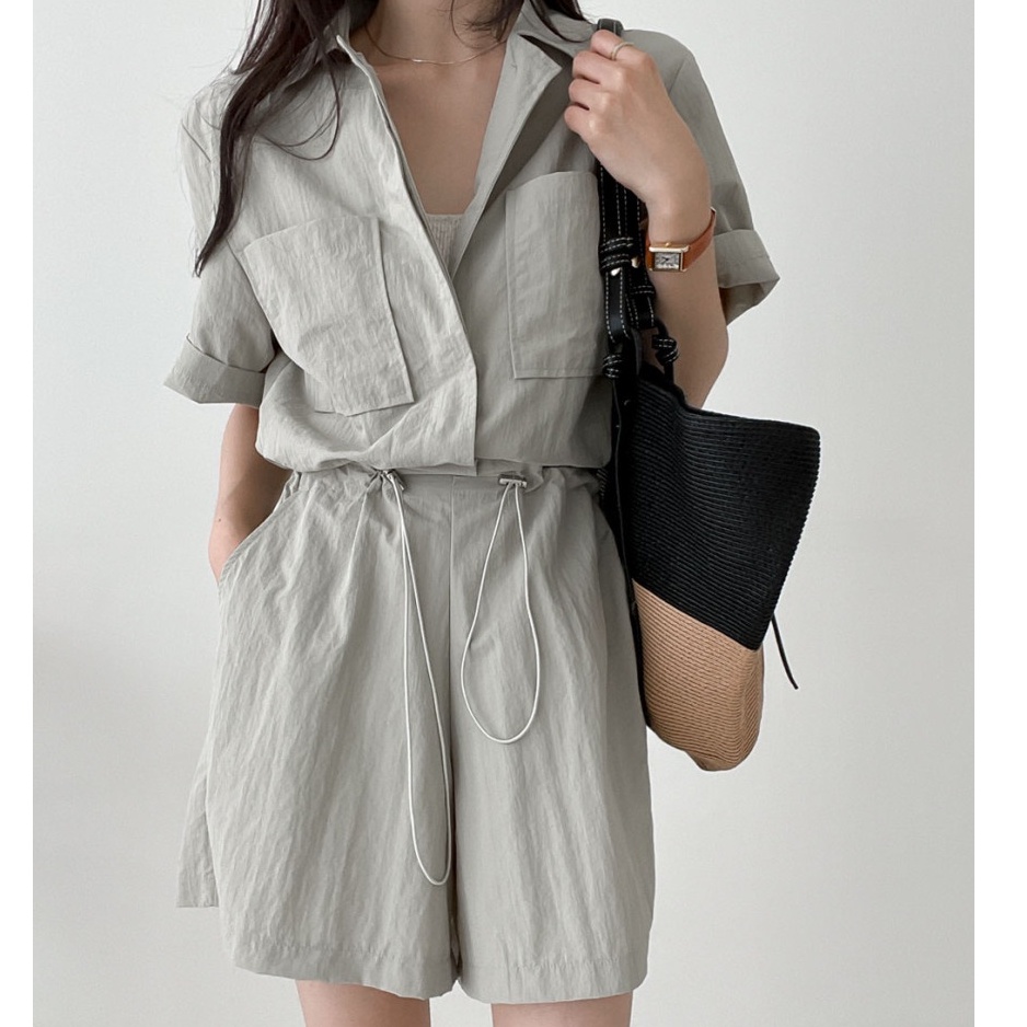 Jumpsuit Phong Cách Hàn Quốc Thời Trang Mùa Hè Dành Cho Nữ 52892