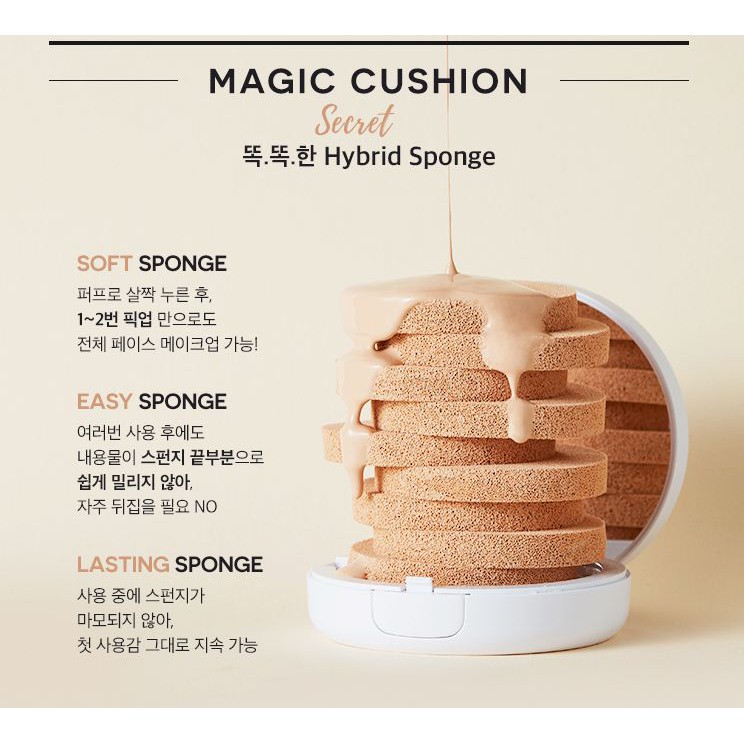 [Hàng mới về] Phấn nước Missha Spf50+ Pa+++ che khuyết điểm 15g | BigBuy360 - bigbuy360.vn