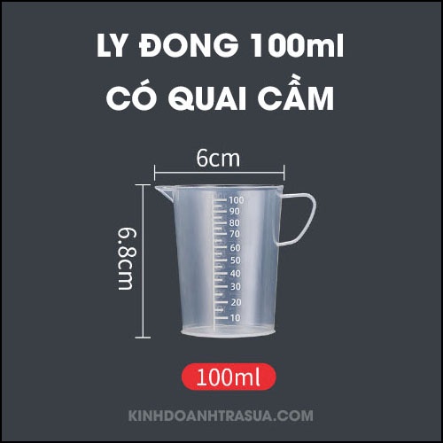Ly Định Lượng 100ml - 250ml - 500ml - 1000ml - Nhựa ABS