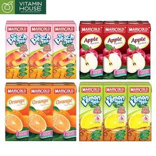 Lốc 6 Hộp Nước ép trái cây Singapore Marigold 250ml nhiều vị [Vitamin House]
