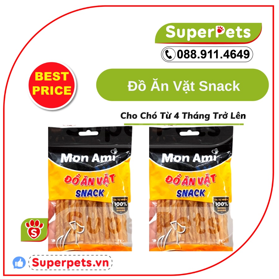 Đồ Ăn Vặt Snack Cho Chó SIêu Ngon SUPERPETS VIỆT NAM
