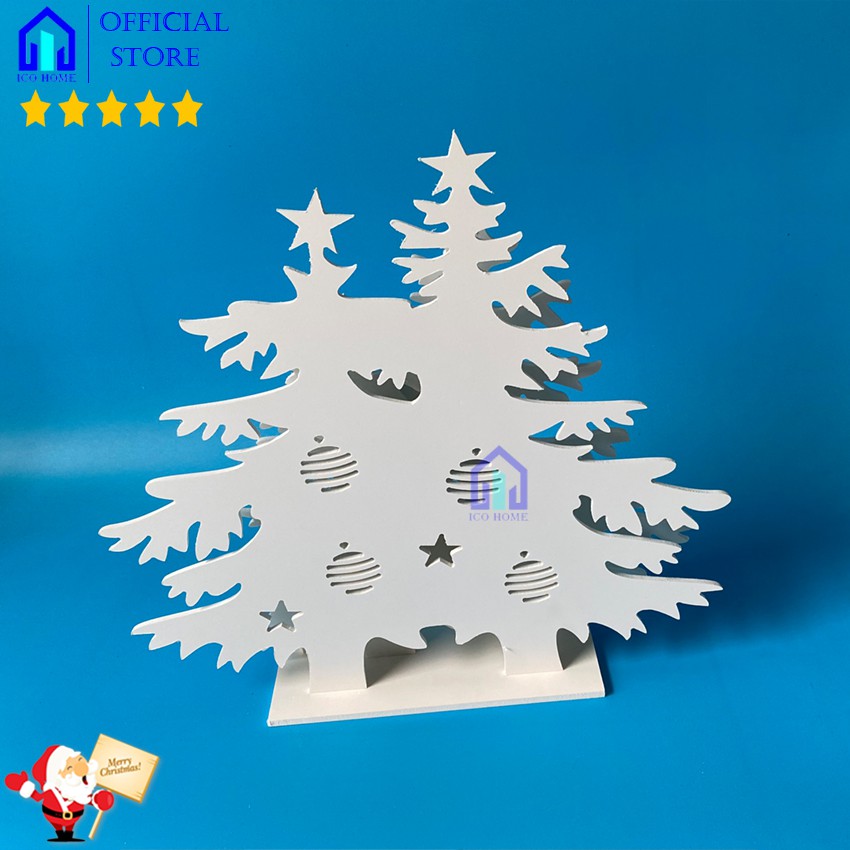 Cây thông Noel mini  💖 FREESHIP💖 đẹp giá rẻ để bàn trang trí Giáng Sinh hoặc trang trí tiểu cảnh