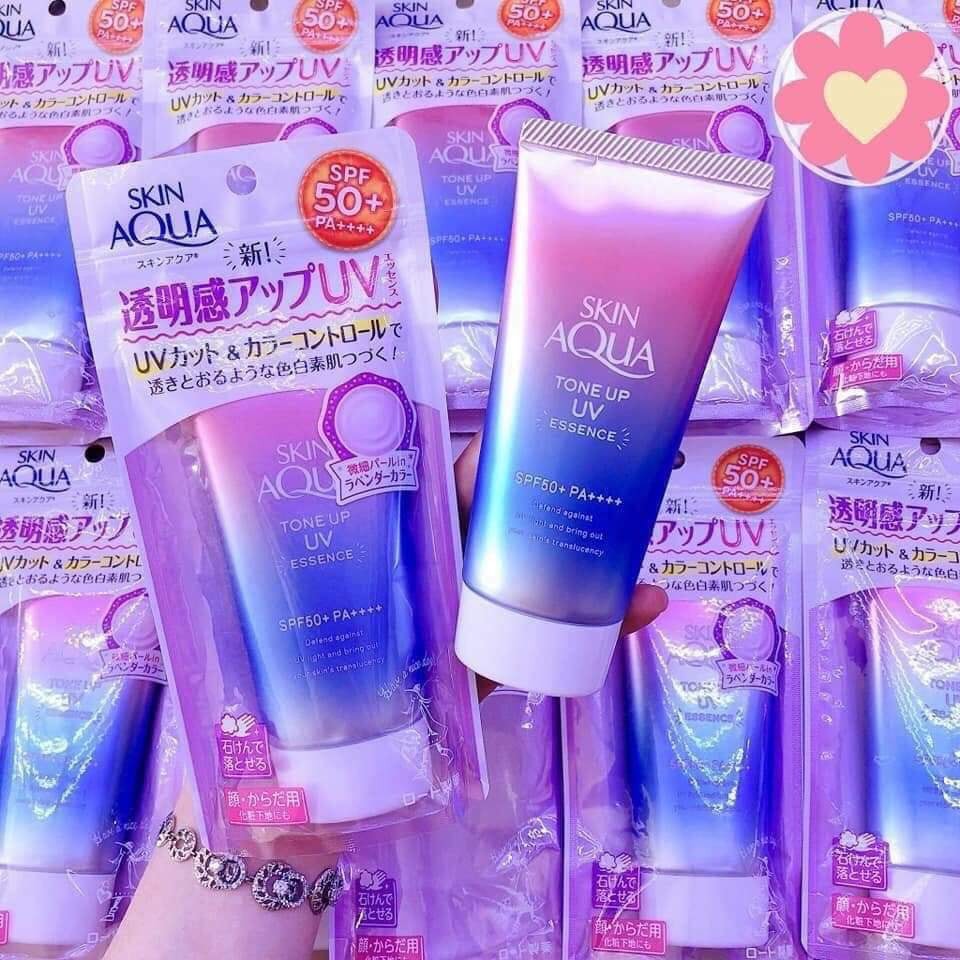 Kem Chống Nắng Nâng Tone Skin Aqua