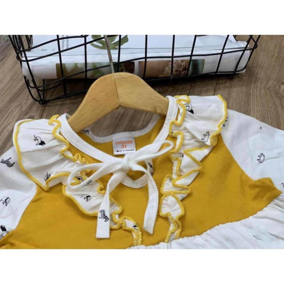 Bộ dài tay dáng babydoll thun cotton xuất khẩu mềm đẹp cho bé từ 11 đến 23kg - Bộ quần áo bé gái - My Store