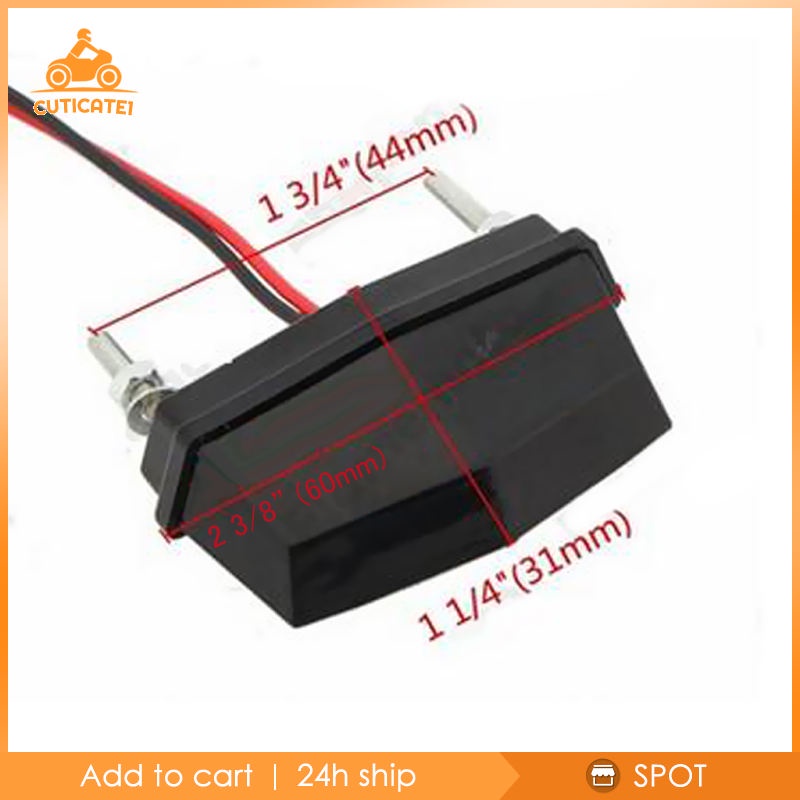 Đèn LED Hậu Chiếu Biển Số Xe Cho Xe Moto ATV