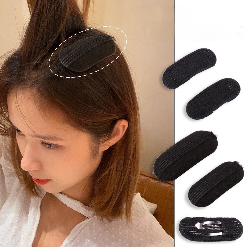 Sét 2 Kẹp Tóc Dán Độn Phồng Chân Tóc Tự Nhiên Cho Nữ Phong Cách Hàn Quốc