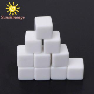 Set 10 Xúc Xắc Trơn 12mm