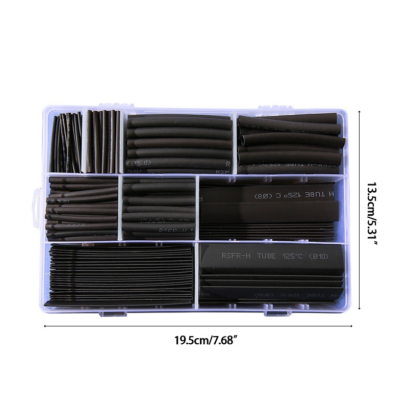 Bộ 385 Ống Co Nhiệt 2 1 2 Trong 1 Chống Lão Hóa Chuyên Dụng