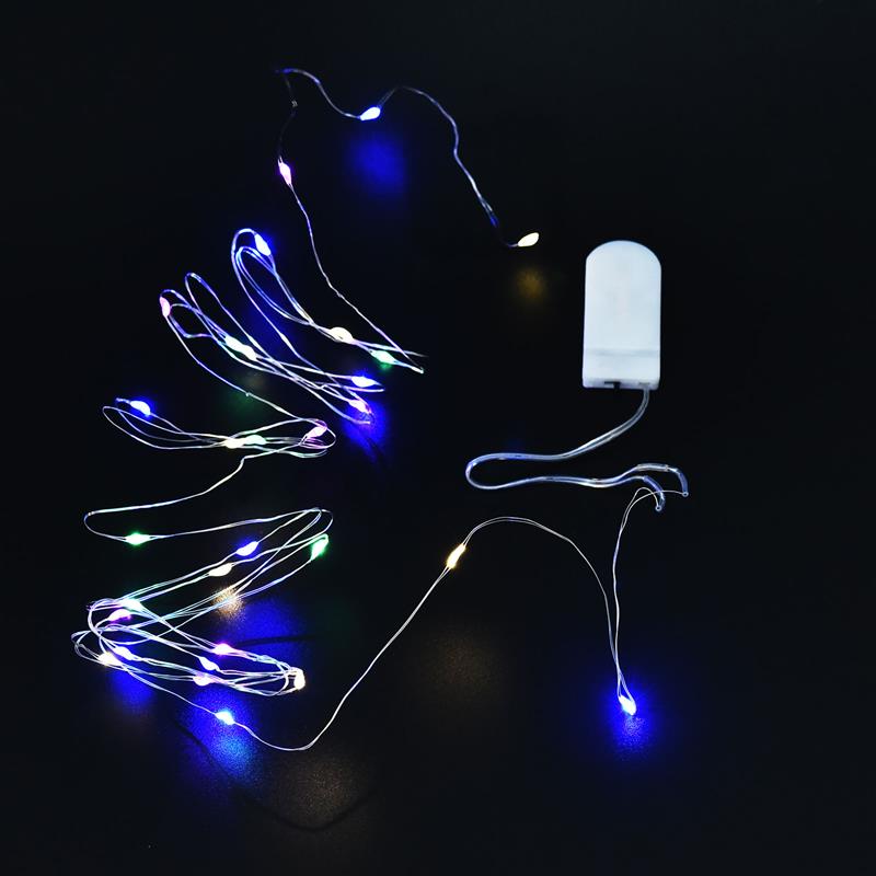 Dây đèn LED dài 1M tự trang trí tiệc tùng/đám cưới/Giáng Sinh