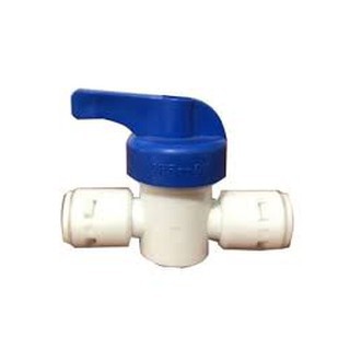 Van Khoá dây dùng cho máy lọc nước RO , Nano  dạng nối nhanh dây phi 6mm hoặc phi 10mm