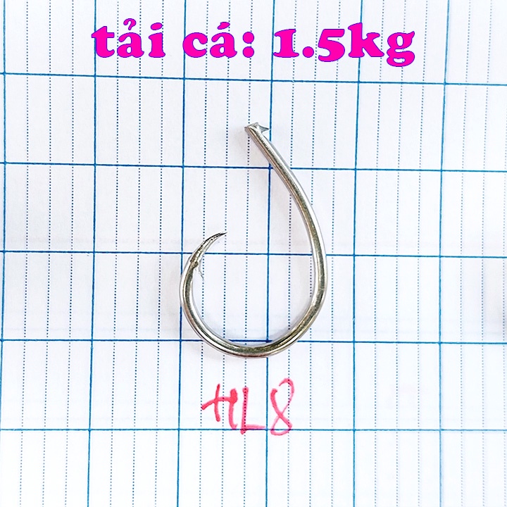 100 Lưỡi Câu Cắm Cá Lóc, Cá Lăng, Cá Tra chuyên dùng săn cá lớn