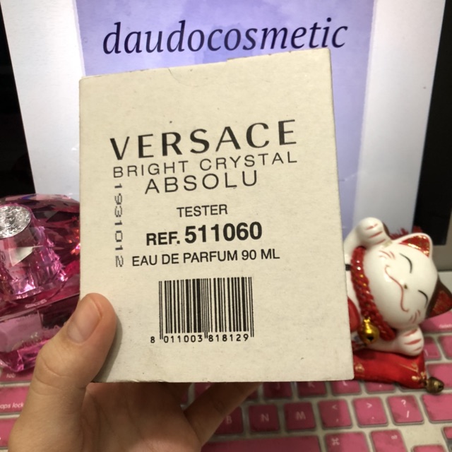 [ fullsize ] Nước hoa Versace Bright Crystal Absolu EDP 90ml