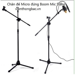 Chân Đế Micro Đứng Boom Mic Stand