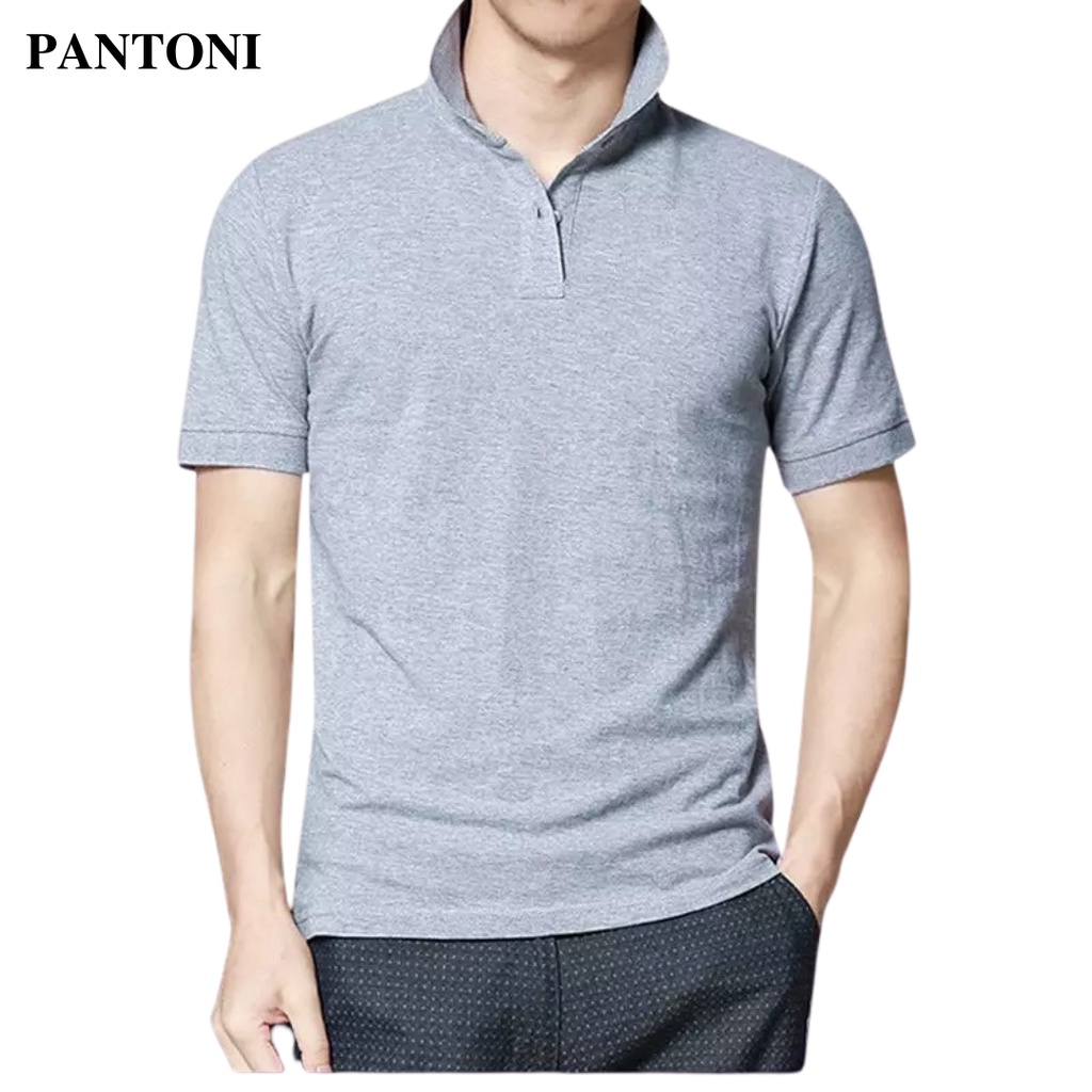 Áo polo nam cổ bẻ pantoni, Áo thun nam ngắn tay chất cotton dày dặn thoáng mát (ACB)