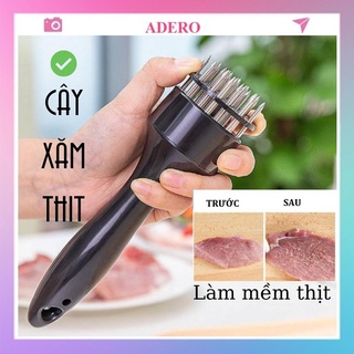 Cây xăm thịt ADERO châm bì làm mềm thịt đồ dùng nhà bếp AD31