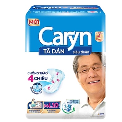 Tã Dán Siêu Thấm Caryn M-L 10 (10 Miếng)