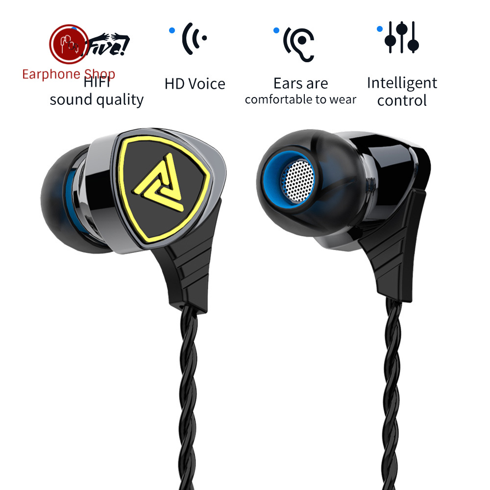 Tai Nghe Nhét Tai Qkz Sk1 Jack 3.5mm Âm Thanh Siêu Trầm Và Phụ Kiện