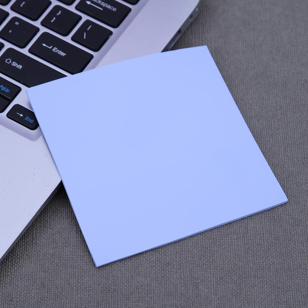 🌟Chất lượng cao nhất🍁100x100mm 0.5mm Silicone Thermal Pad Sheet Computer CPU Graphics Chip Heat Sink