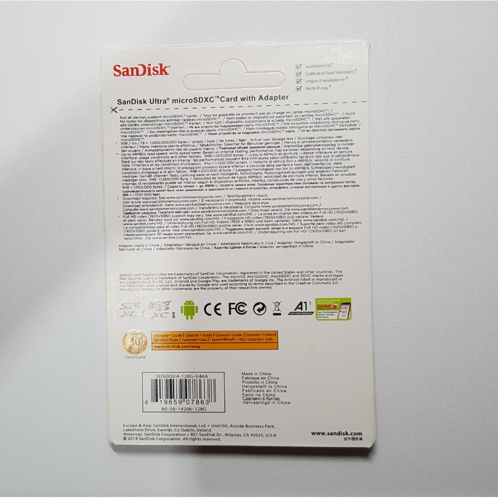 Đầu Đọc Thẻ Nhớ Sandisk Ultra Add 64gb | BigBuy360 - bigbuy360.vn