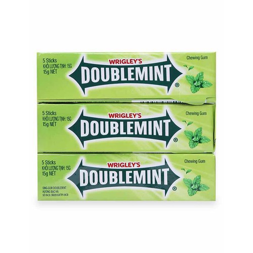 ( Lẻ ) Singum Doublemint Hương Bạc Hà Thanh 15gr