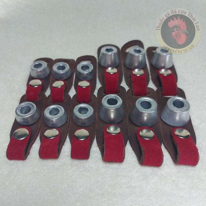 Tạ chì tập lực - gà TRE 80 gram - 1 cặp dành cho 1 con gà