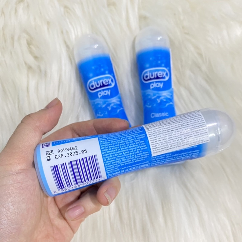 [Che tên] Gel BÔI TRƠN Durex Play Classic lọ 50ml - Bôi trơn, tạo độ ẩm tự nhiên