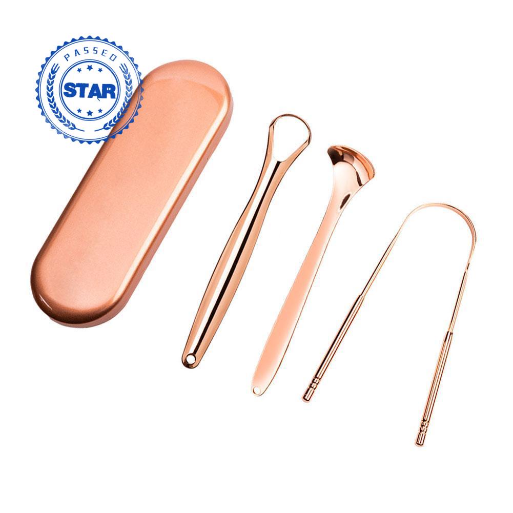 Dụng Cụ Cạo Lưỡi Bằng Inox Chất Lượng Cao L1K8 Tiện Dụng