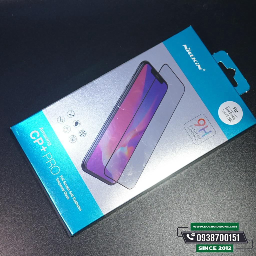 Dán Cường Lực Samsung S20 FE 2020 Nillkin CP+ Pro Full Màn Hình
