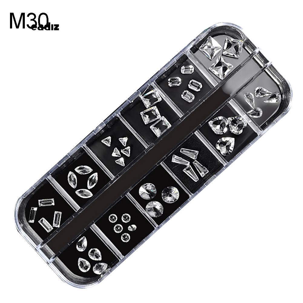 [Hàng mới về] Hộp phụ kiện trang trí móng tay nghệ thuật