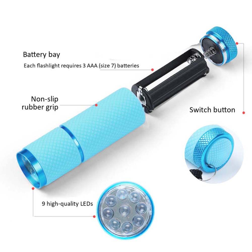 [Hàng mới về] Đèn LED UV 9 bóng sấy khô sơn móng tay nhanh chóng hiệu quả