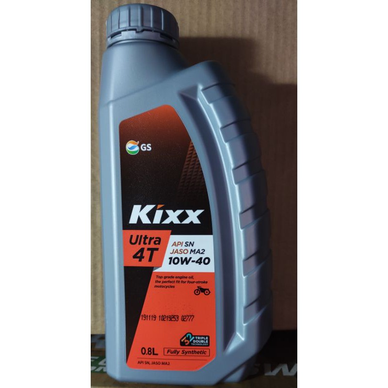 COMBO6- NHỚT KIXX XE MÁY SỐ 10W40- 800ML