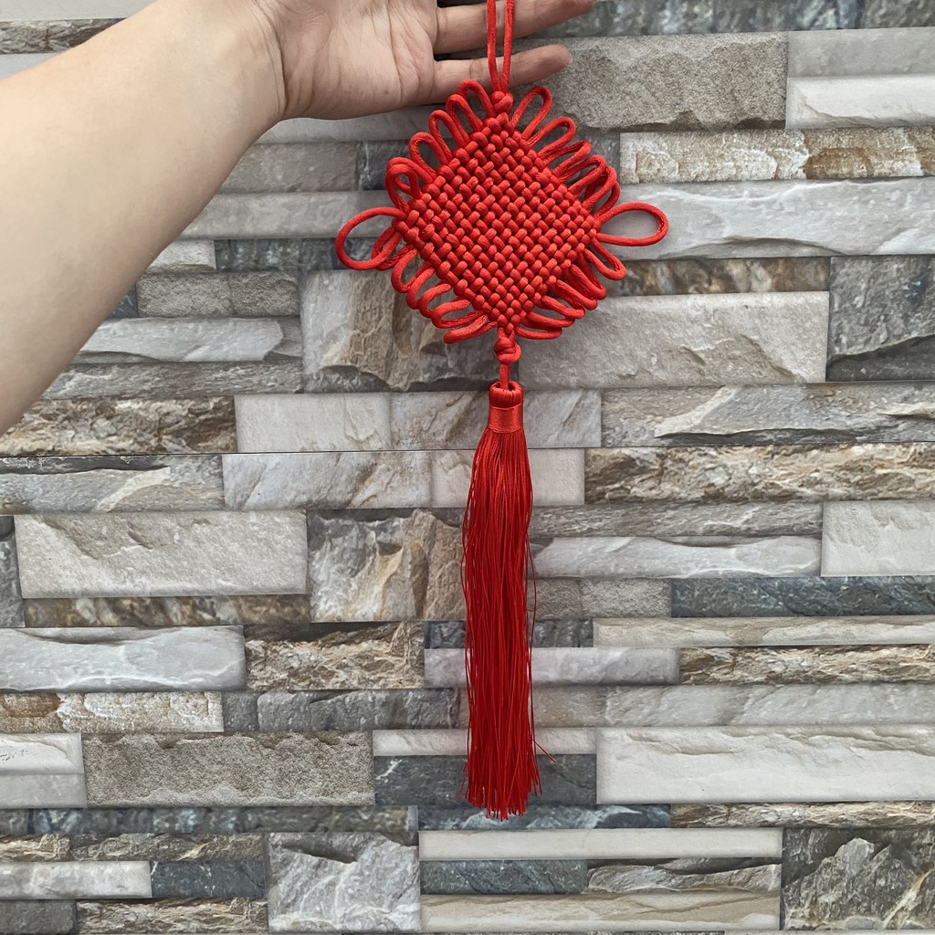 Đồng tâm kết móc treo BẢN TO cổ trang Trung Quốc ( 3 cỡ )